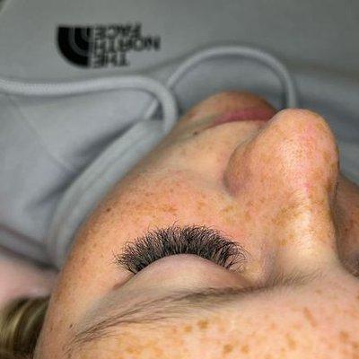 Lash extensions in La Vista, NE. Call (402) 672-8483 for more information or to schedule an appointment.