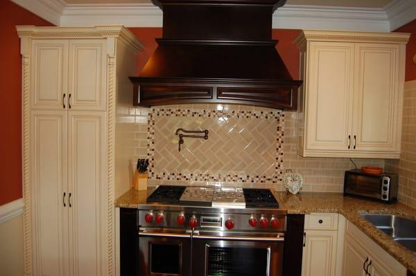 Custom backsplash