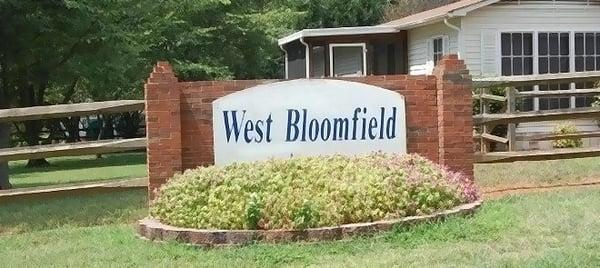 Welcome to West Bloomfield!