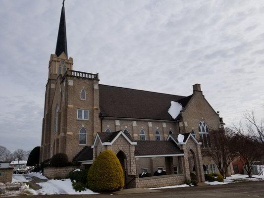 Our steeple stands high above the St. Stephens community in Hickory, NC.