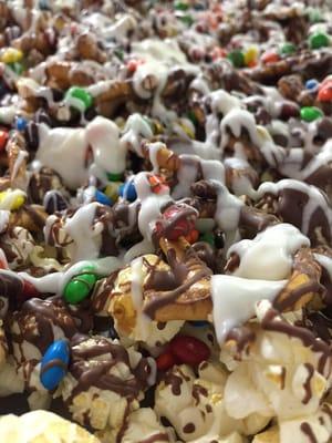 Incredible Popcorn M&M Pretzel