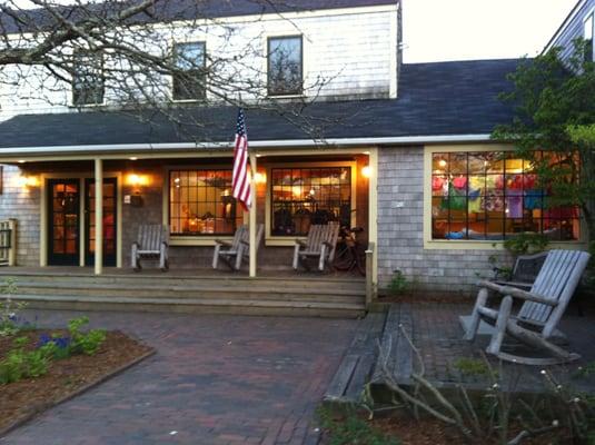 Come sit on the porch and watch the town roll by...