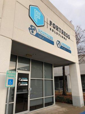 Fortress UAV Entrance at 2200 10th Street, Suite 100, Plano, Texas 75074