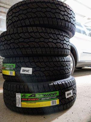 Great tires for our truck for a great deal