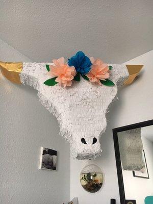 Boho "wild one" theme bday piñata