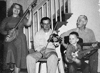 Me at 6 yrs old with Mom, Dad, Uncle Charlie.