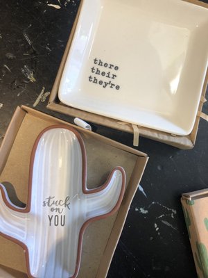 I love these funny little dishes, perfect for gifts