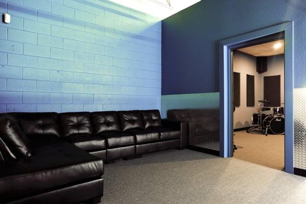 One of 3 lounge areas