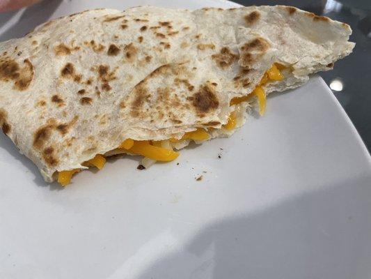 Cheese quesadilla