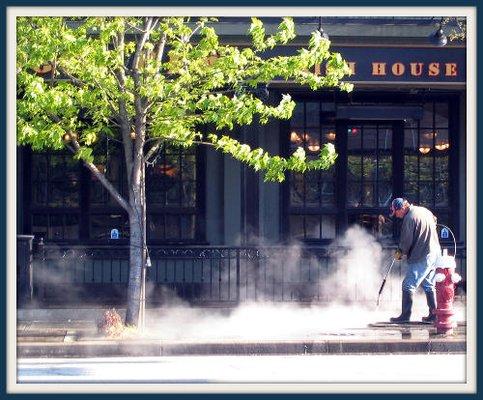 Conroe TX Concrete Cleaning