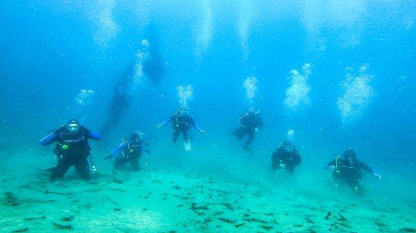 Monterey certifying group dive #4. Shot by our amazing instructor Derek!