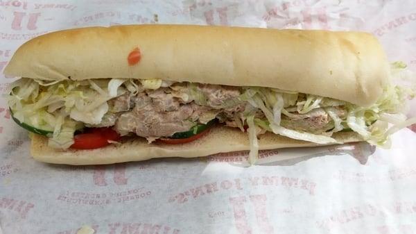 #3 Tuna sandwich. Jimmy John's has probably one of the best tuna sandwiches you can buy from a fast food spot.