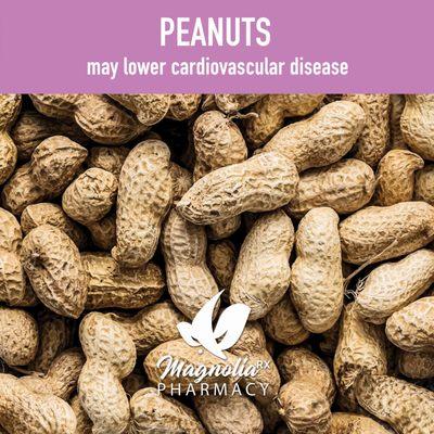 People who eat peanuts (on average 4-5 peanuts/day) had a lower risk of having an ischemic stroke.