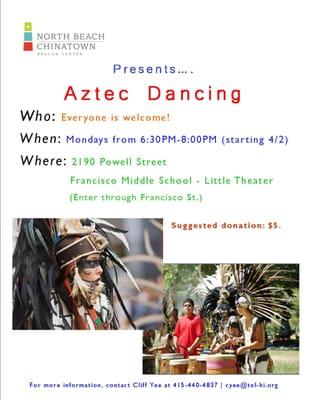 Aztec Dancing!!