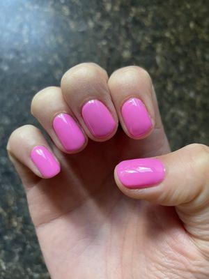 Gel manicure