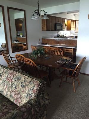 Dining room of our condo