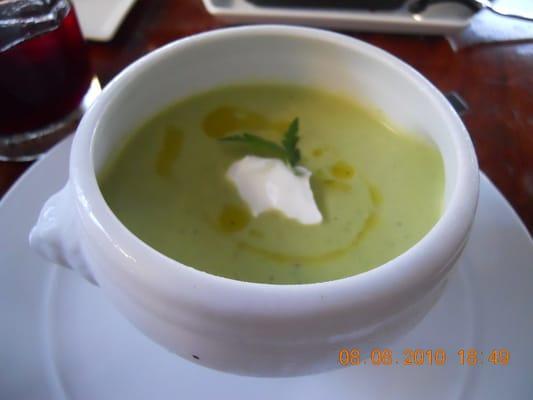 Chilled avocado soup $6