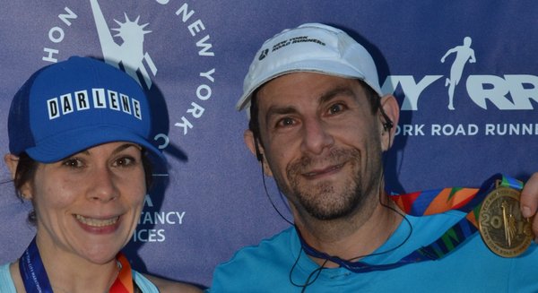 Pete completed the 2016 NYC Marathon with his wife, Darlene.  Pete has completed every NYC marathon since 2000.