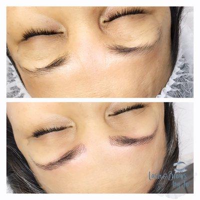 Before/After Microblading