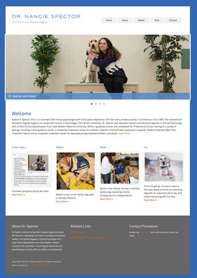 HTML5 Bootstrap site with responsive design