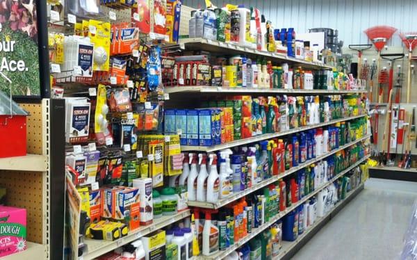 Plenty of Cleaning supplies at Svoboda's Ace Hardware