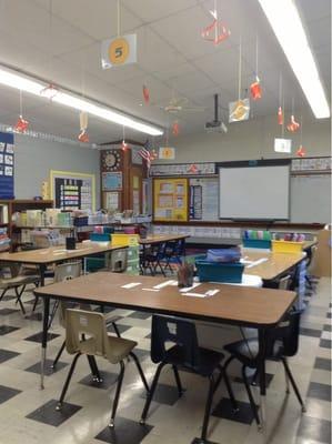 Good size rooms all equipped with SMARTboards and tables.