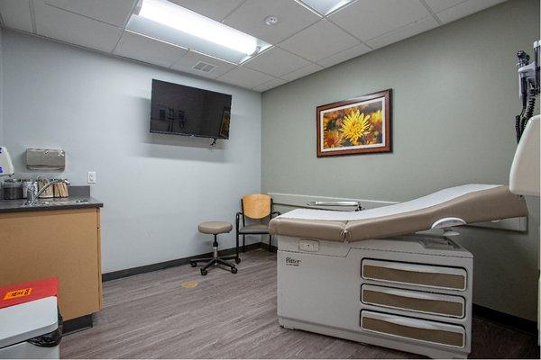 Exam Room at AFC Urgent Care Cedar Grove