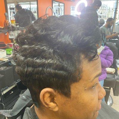 Women cut, and style