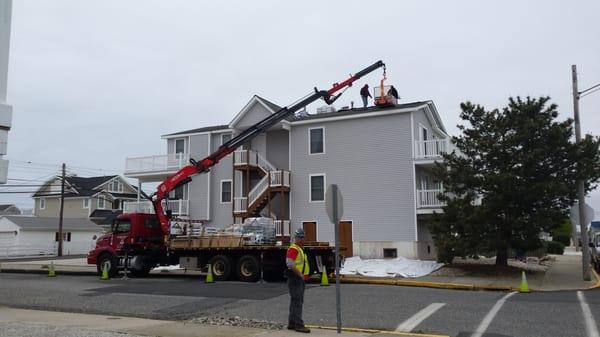 re doing a roof in Ocean City!