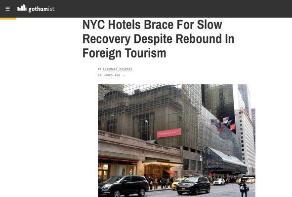 Insightful article published on Gothamist.com
 
 https://gothamist.com/news/nyc-hotels-brace-slow-recovery-despite-rebound-foreign-tourism