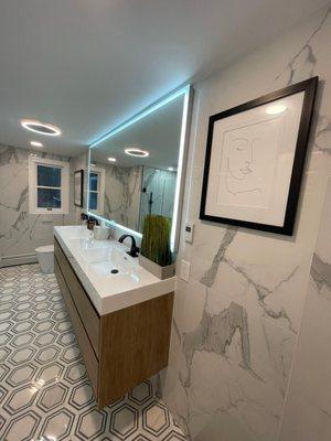 Bathroom remodel