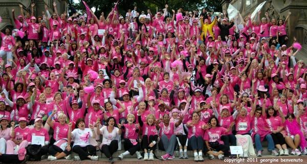 Susan B. Komen Race for the cure Central Park Event Photography