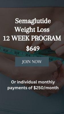 Semaglutide 12 Week Program