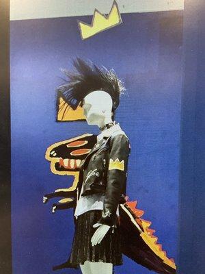 Basquiat mannequin queen