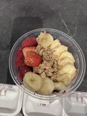 Açaí bowls, bubble tea