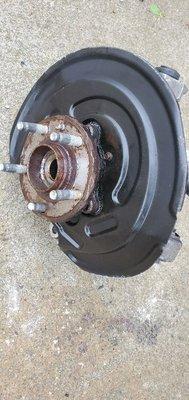 Bad Wheel Bearing Hub