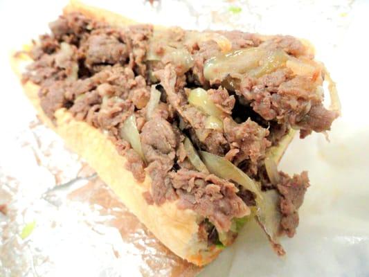 Beef and Onion Cheesesteak