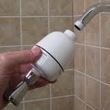 Shower filter removes chlorine from your shower water.