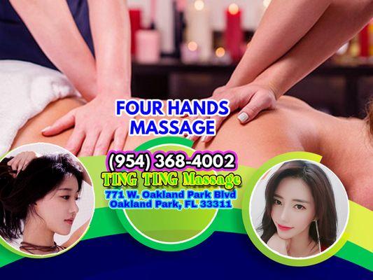 Feb 2022. Four Hands Massage.