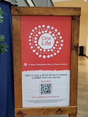 One Life small group campaign