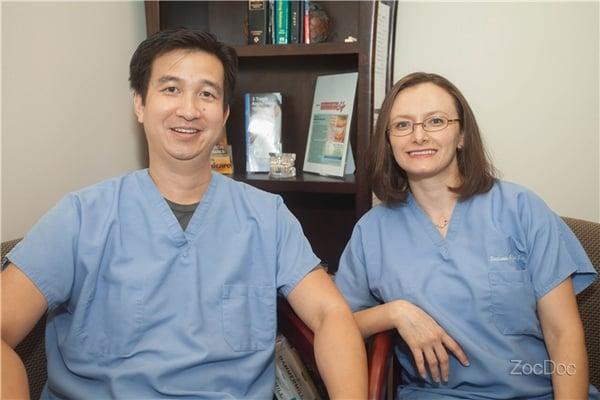 Dr. Austin Hoan and Dr. Denisse Hoan