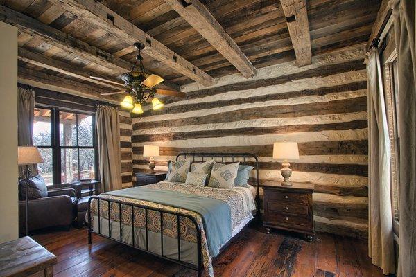 Texas Hill Country Log Cabin