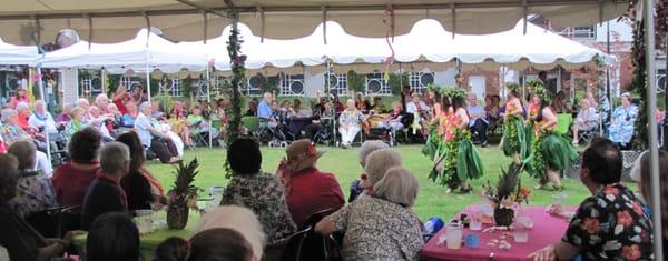 Summer Luau at CherryWood Village