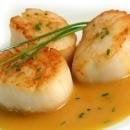 Sea Scallops with a Lime Butter Sauce