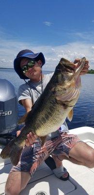 Come Fish Lake Toho in Kissimmee.