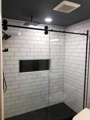 Shower tile