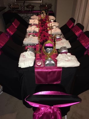 Diva Zebra Spa Birthday Party Theme