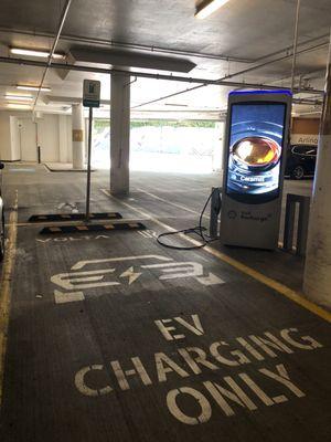 Charge Station from Arlington Rd entrance