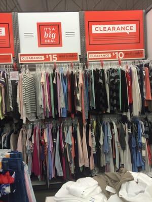 Clearance section