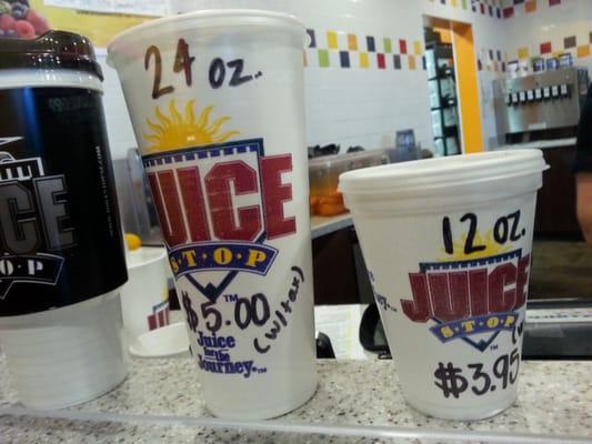 Cup prices.  :O